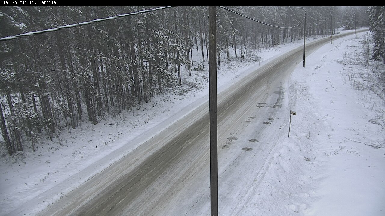 Weather Camera Image Road 849 Yli-Ii, Tannila, Oulu, Pohjois-Pohjanmaa