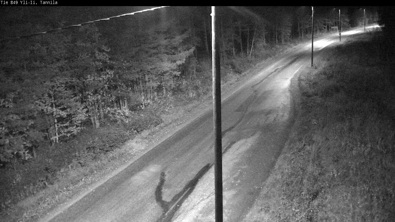 Weather Camera Image Road 849 Yli-Ii, Tannila, Oulu, Pohjois-Pohjanmaa