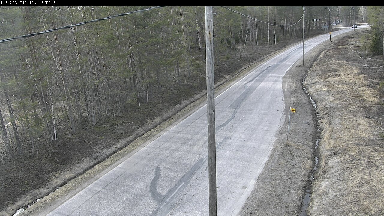 Weather Camera Image Väg 849 Yli-Ii, Tannila, Oulu, Pohjois-Pohjanmaa