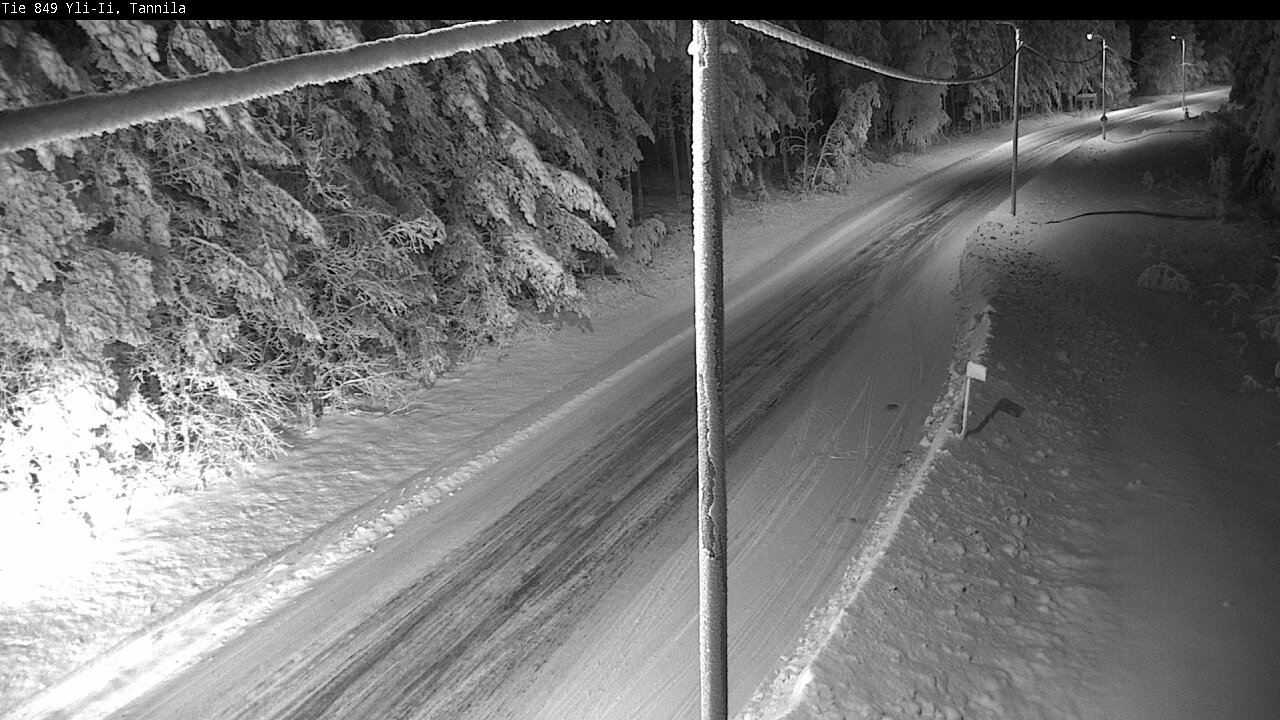 Weather Camera Image Road 849 Yli-Ii, Tannila, Oulu, Pohjois-Pohjanmaa