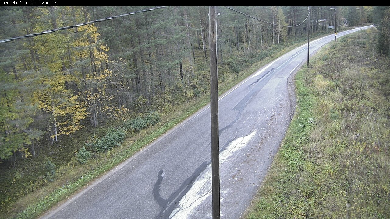 Weather Camera Image Road 849 Yli-Ii, Tannila, Oulu, Pohjois-Pohjanmaa