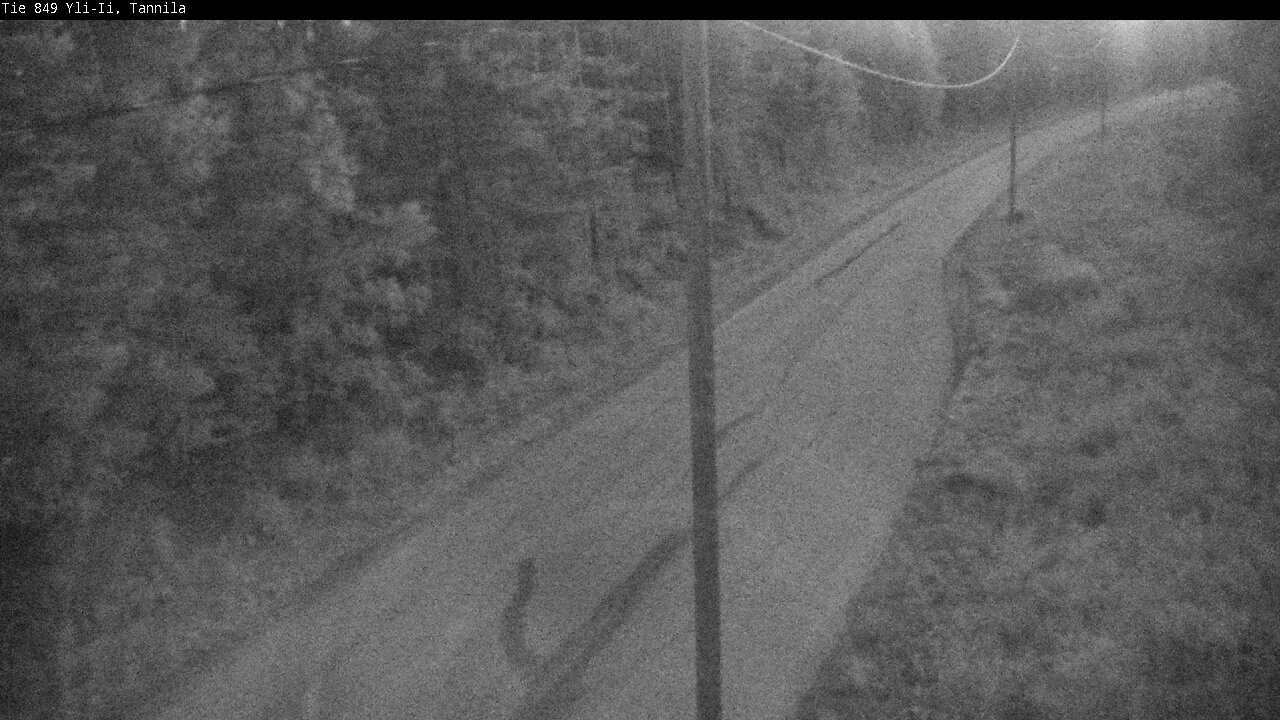 Weather Camera Image Väg 849 Yli-Ii, Tannila, Oulu, Pohjois-Pohjanmaa