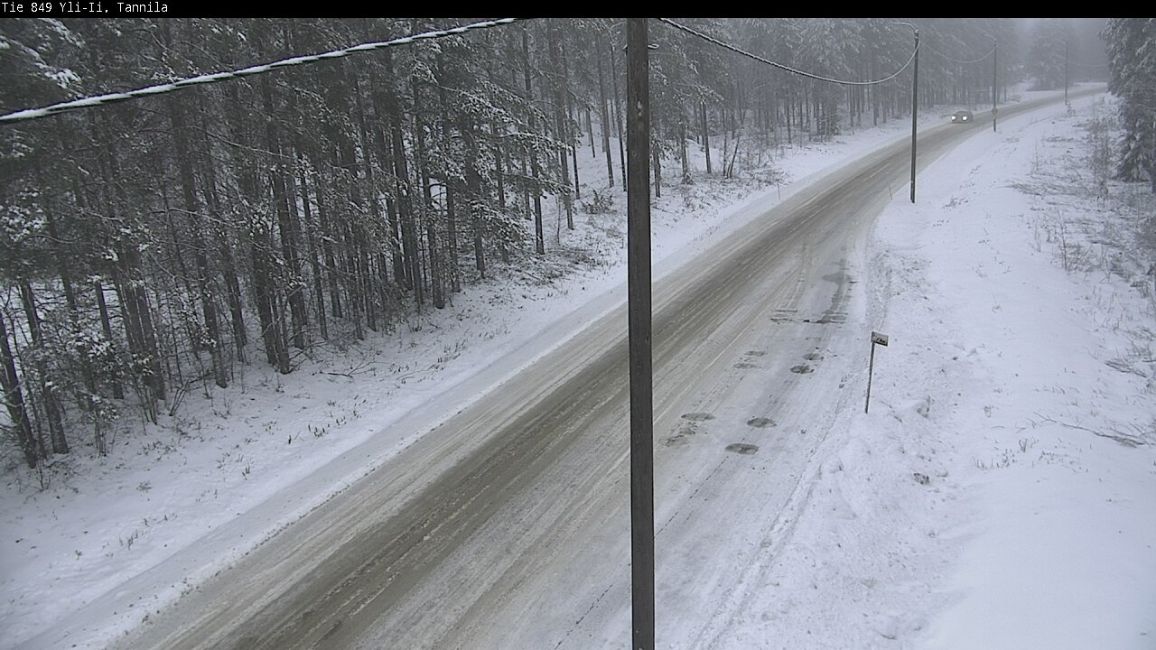 Weather Camera Image Road 849 Yli-Ii, Tannila, Oulu, Pohjois-Pohjanmaa