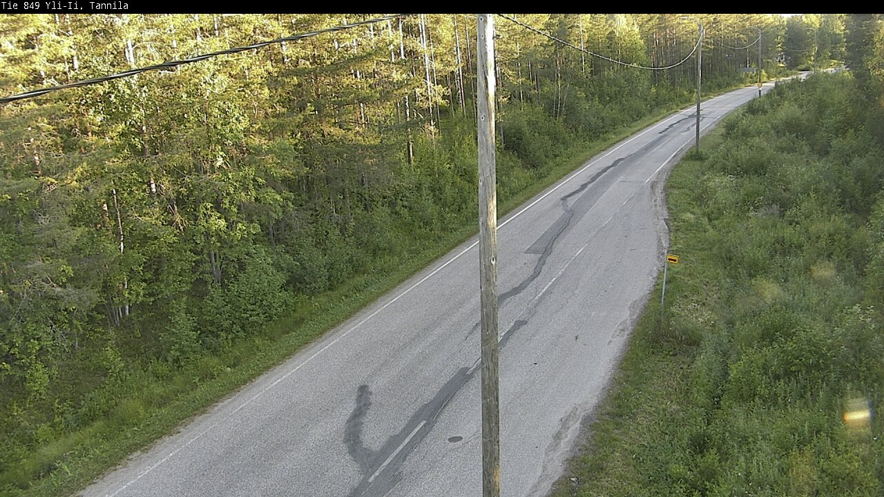 Weather Camera Image Road 849 Yli-Ii, Tannila, Oulu, Pohjois-Pohjanmaa