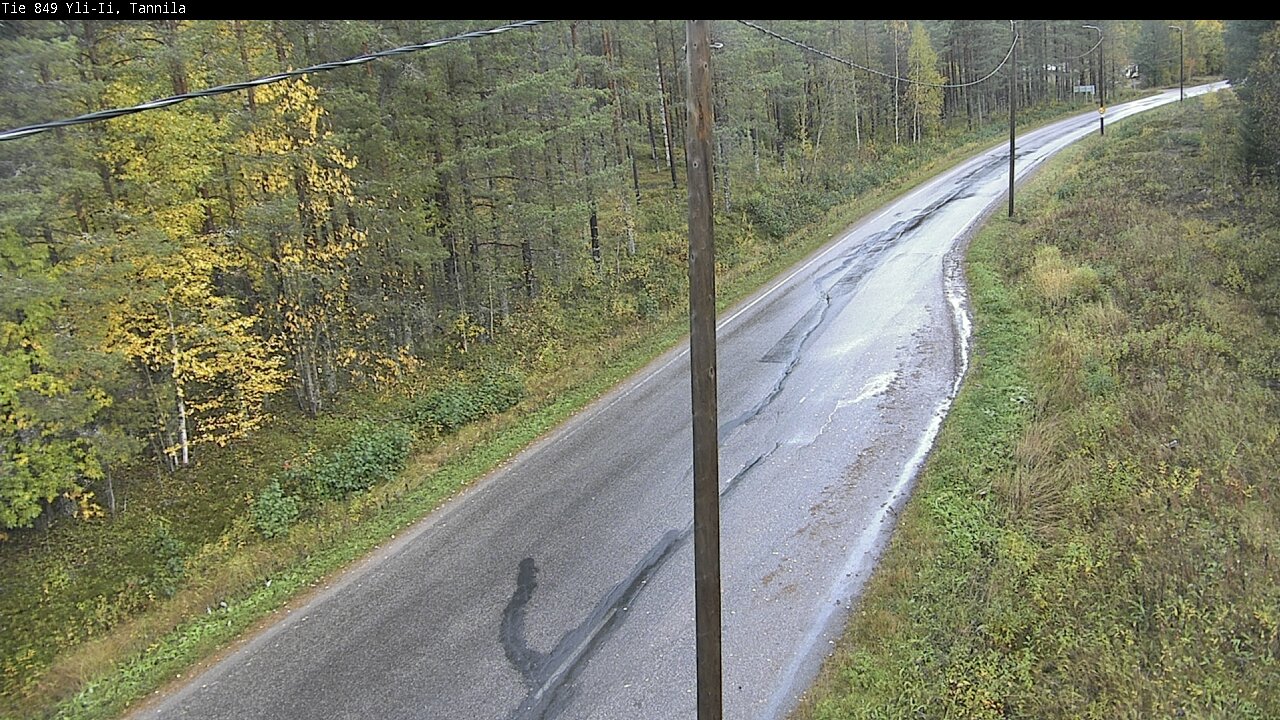 Weather Camera Image Road 849 Yli-Ii, Tannila, Oulu, Pohjois-Pohjanmaa