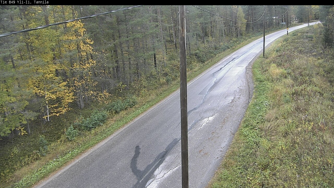 Weather Camera Image Road 849 Yli-Ii, Tannila, Oulu, Pohjois-Pohjanmaa