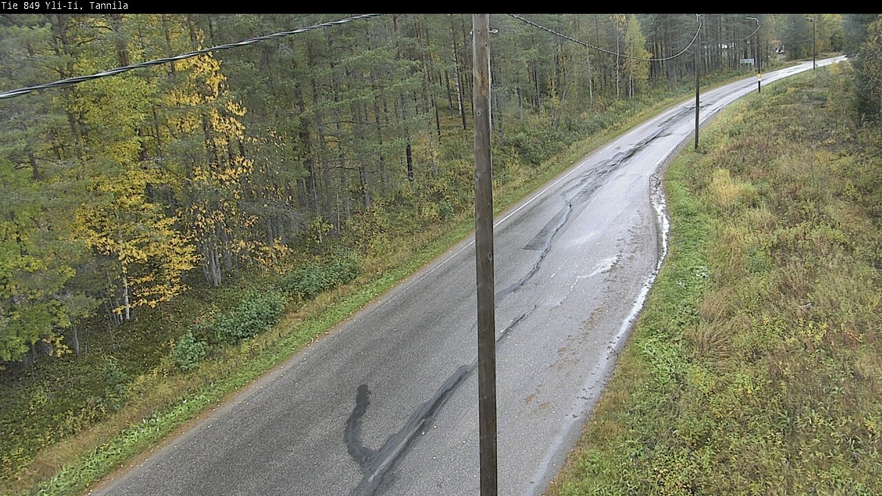 Weather Camera Image Road 849 Yli-Ii, Tannila, Oulu, Pohjois-Pohjanmaa