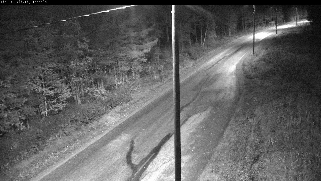 Weather Camera Image Road 849 Yli-Ii, Tannila, Oulu, Pohjois-Pohjanmaa