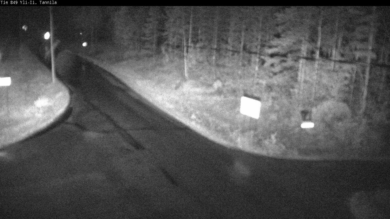 Weather Camera Image Väg 849 Yli-Ii, Tannila, Oulu, Pohjois-Pohjanmaa
