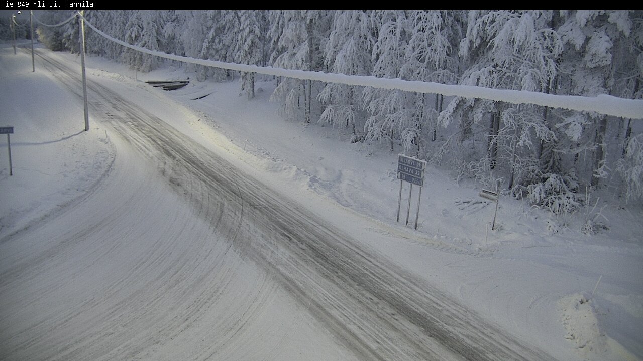 Kelikamerat Kuva Tie 849 Yli-Ii, Tannila, Oulu, Pohjois-Pohjanmaa