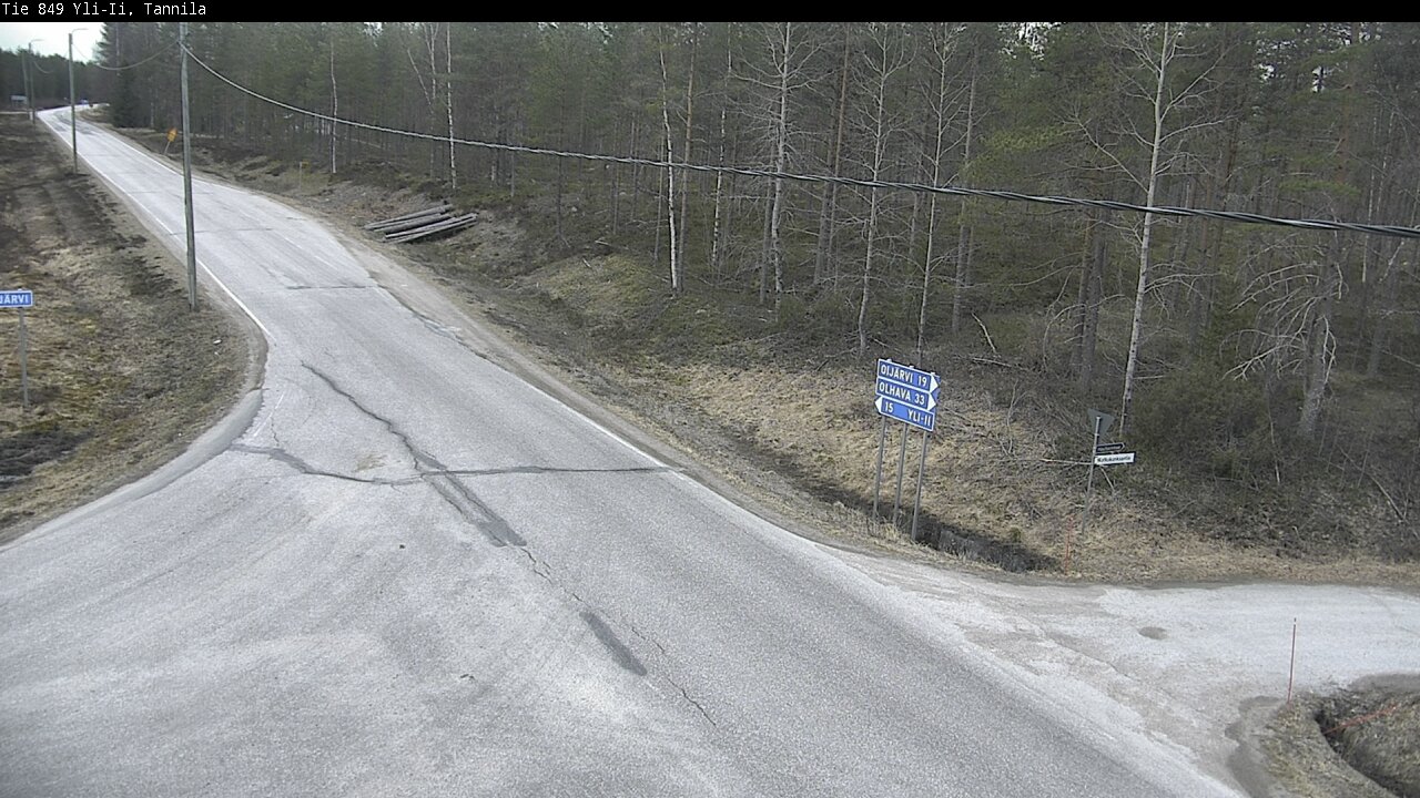 Kelikamerat Kuva Tie 849 Yli-Ii, Tannila, Oulu, Pohjois-Pohjanmaa