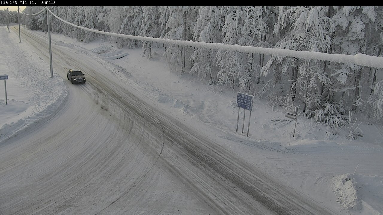 Kelikamerat Kuva Tie 849 Yli-Ii, Tannila, Oulu, Pohjois-Pohjanmaa