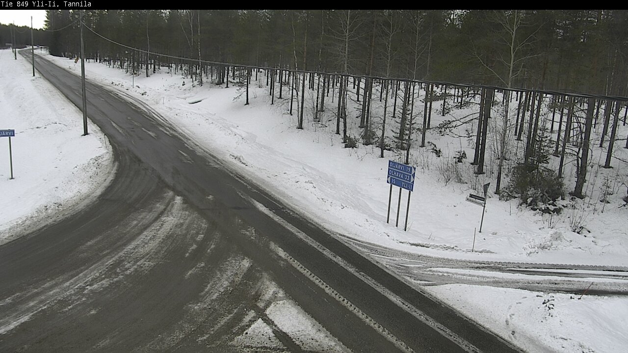 Kelikamerat Kuva Tie 849 Yli-Ii, Tannila, Oulu, Pohjois-Pohjanmaa