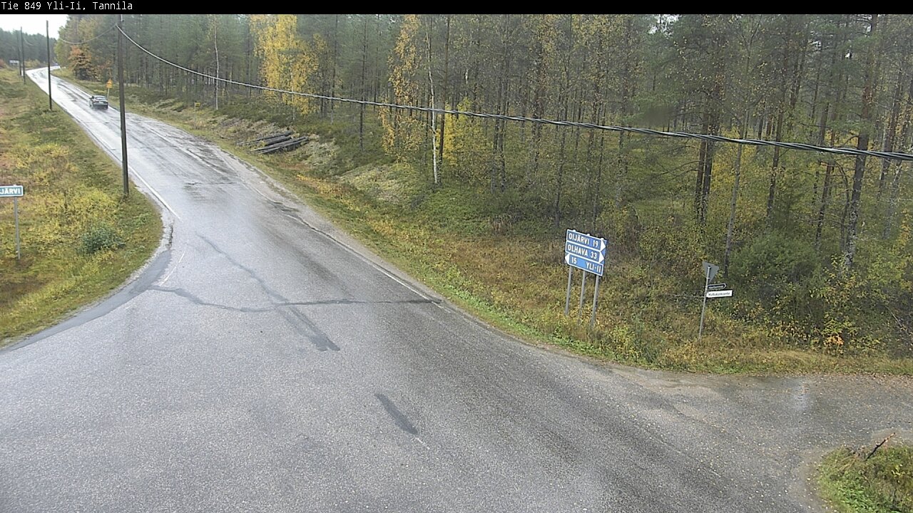 Kelikamerat Kuva Tie 849 Yli-Ii, Tannila, Oulu, Pohjois-Pohjanmaa