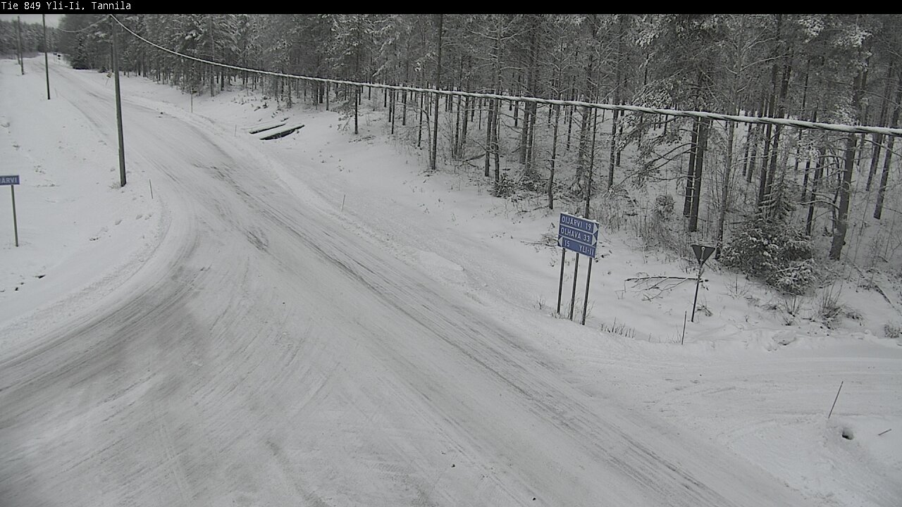 Kelikamerat Kuva Tie 849 Yli-Ii, Tannila, Oulu, Pohjois-Pohjanmaa