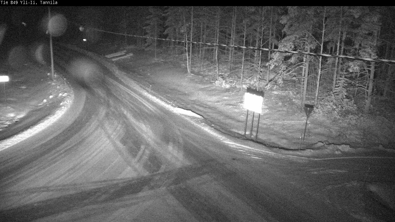 Weather Camera Image Road 849 Yli-Ii, Tannila, Oulu, Pohjois-Pohjanmaa