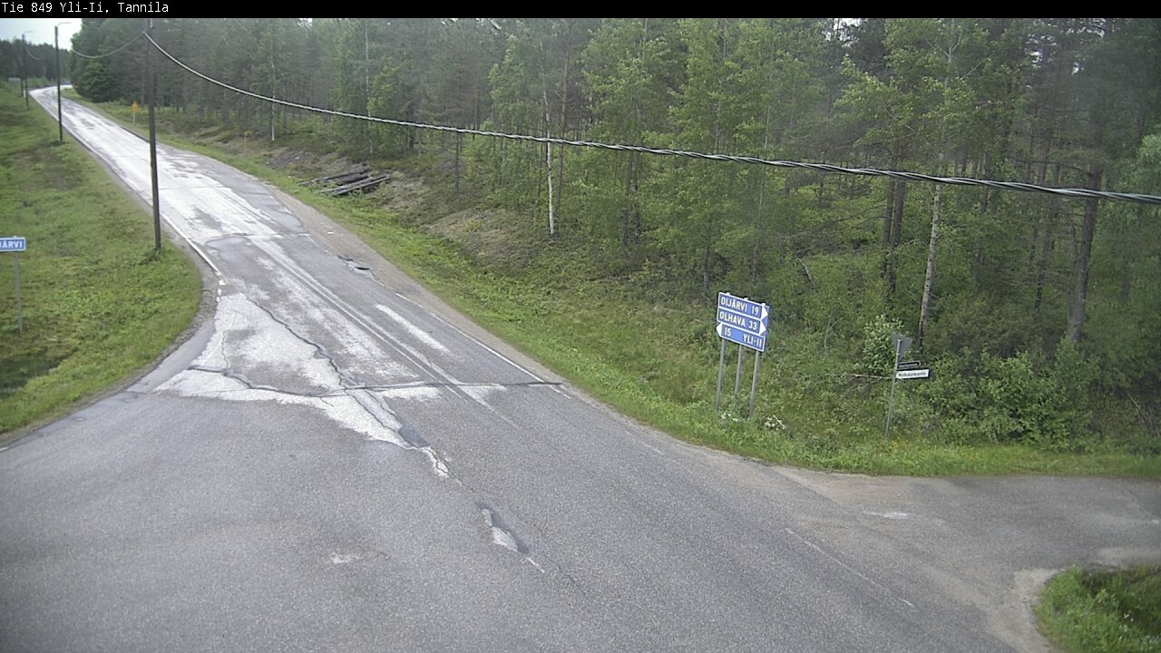 Kelikamerat Kuva Tie 849 Yli-Ii, Tannila, Oulu, Pohjois-Pohjanmaa