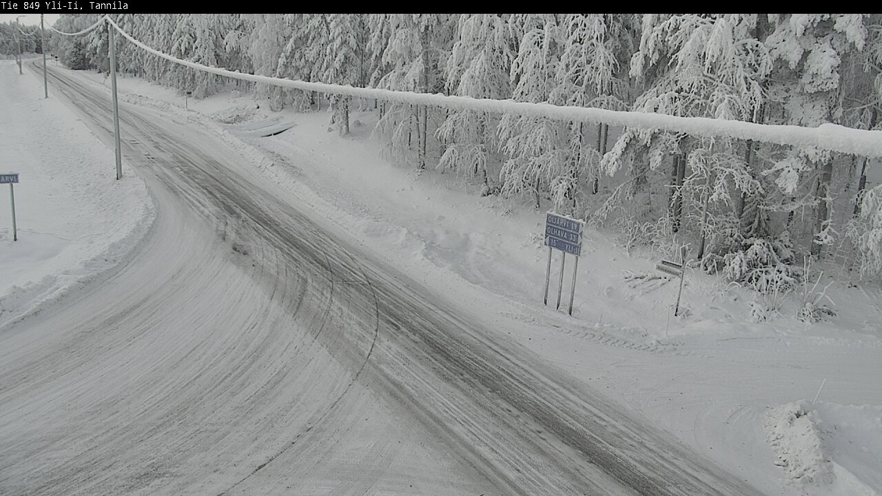 Kelikamerat Kuva Tie 849 Yli-Ii, Tannila, Oulu, Pohjois-Pohjanmaa