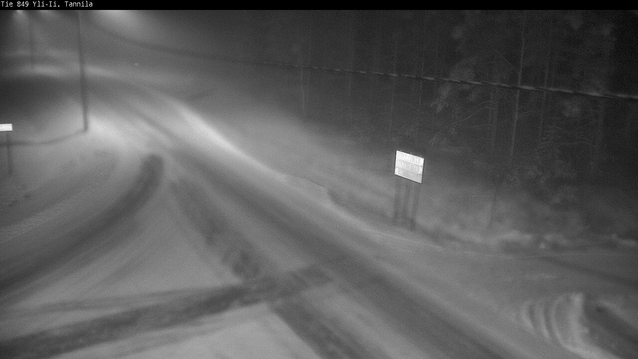 Weather Camera Image Road 849 Yli-Ii, Tannila, Oulu, Pohjois-Pohjanmaa