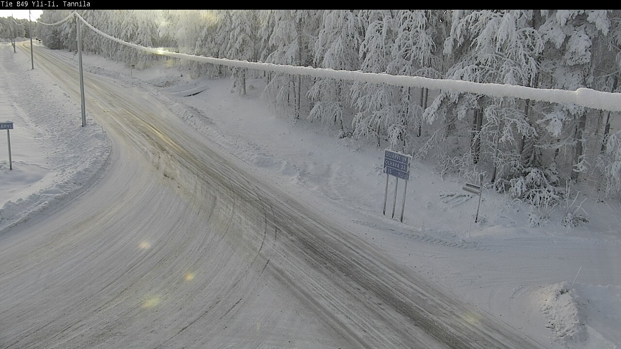 Kelikamerat Kuva Tie 849 Yli-Ii, Tannila, Oulu, Pohjois-Pohjanmaa