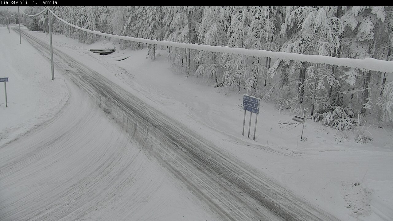 Kelikamerat Kuva Tie 849 Yli-Ii, Tannila, Oulu, Pohjois-Pohjanmaa
