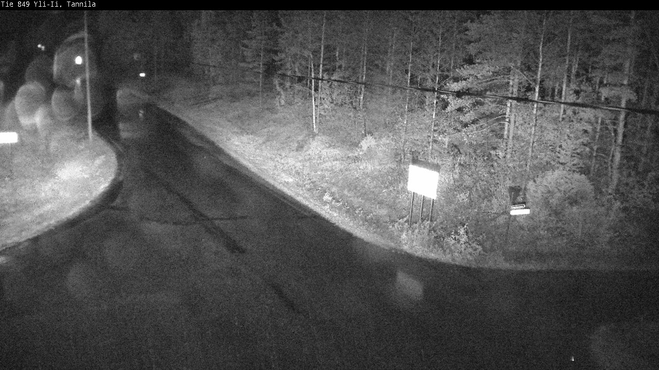 Weather Camera Image Väg 849 Yli-Ii, Tannila, Oulu, Pohjois-Pohjanmaa