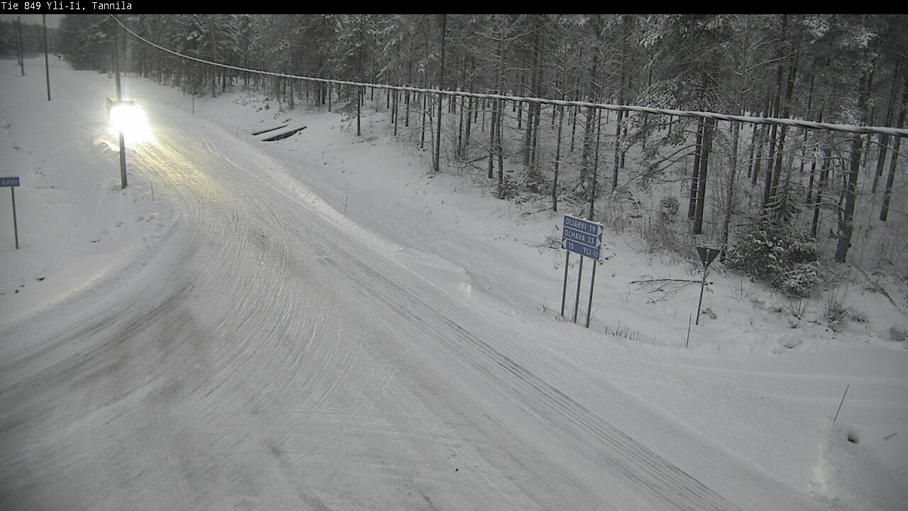 Kelikamerat Kuva Tie 849 Yli-Ii, Tannila, Oulu, Pohjois-Pohjanmaa