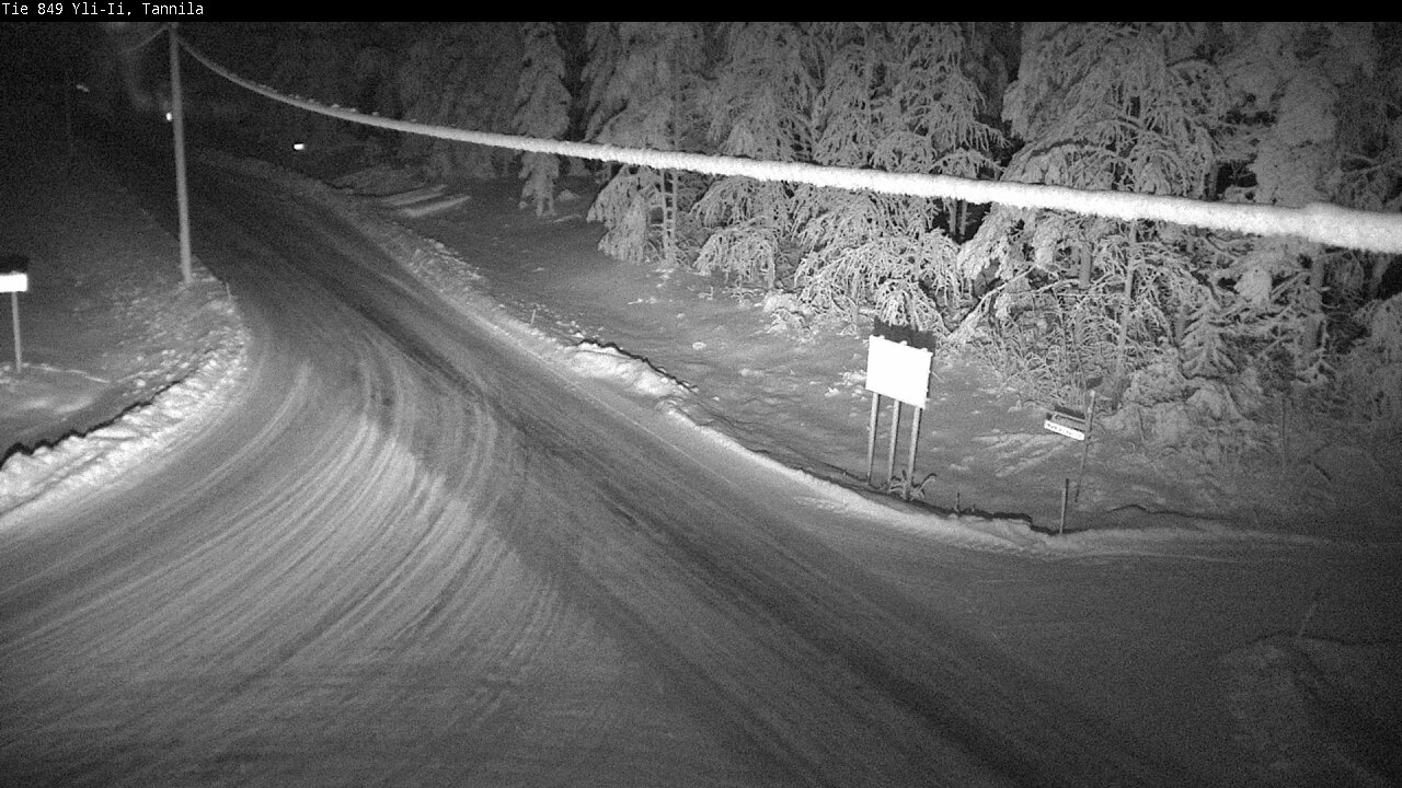 Kelikamerat Kuva Tie 849 Yli-Ii, Tannila, Oulu, Pohjois-Pohjanmaa