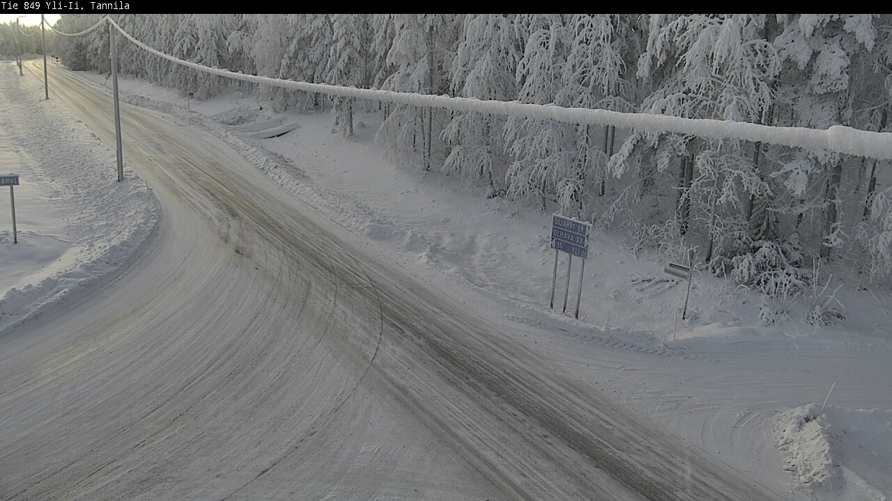 Kelikamerat Kuva Tie 849 Yli-Ii, Tannila, Oulu, Pohjois-Pohjanmaa