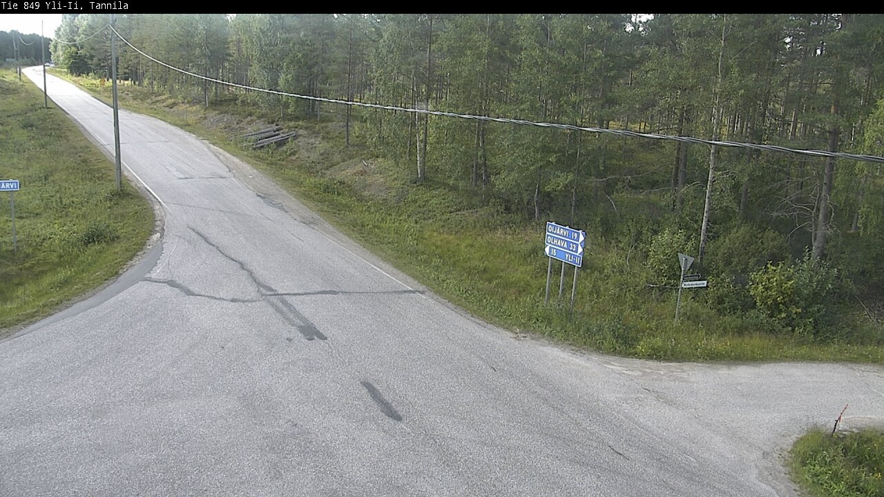 Kelikamerat Kuva Tie 849 Yli-Ii, Tannila, Oulu, Pohjois-Pohjanmaa