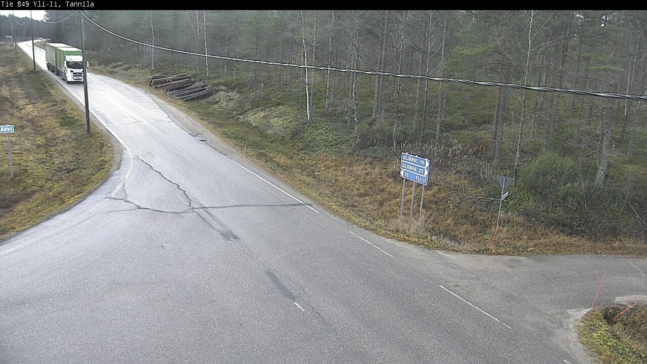 Kelikamerat Kuva Tie 849 Yli-Ii, Tannila, Oulu, Pohjois-Pohjanmaa