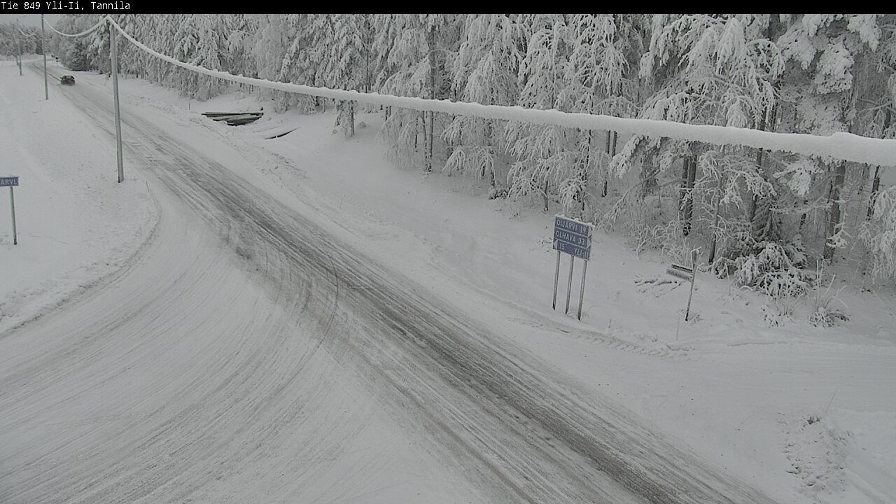 Kelikamerat Kuva Tie 849 Yli-Ii, Tannila, Oulu, Pohjois-Pohjanmaa