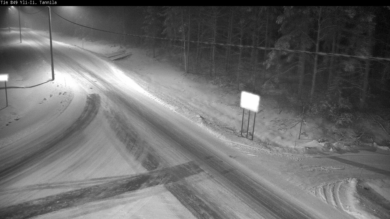 Weather Camera Image Road 849 Yli-Ii, Tannila, Oulu, Pohjois-Pohjanmaa