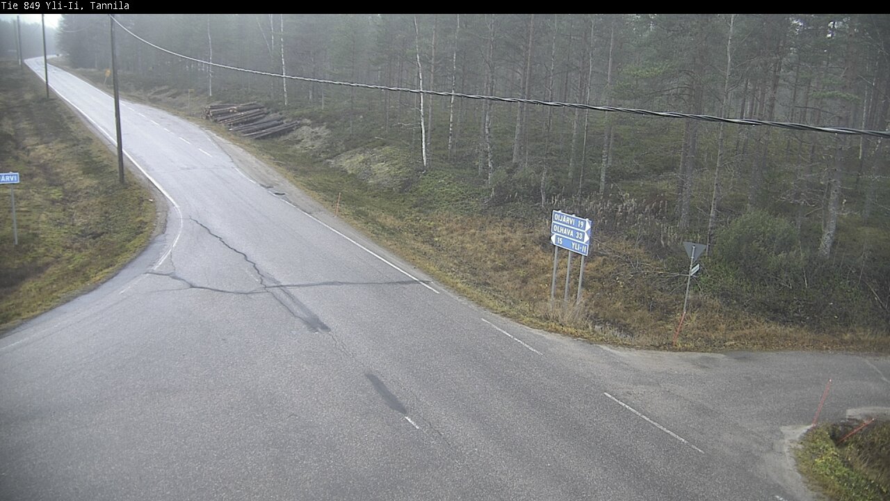 Kelikamerat Kuva Tie 849 Yli-Ii, Tannila, Oulu, Pohjois-Pohjanmaa
