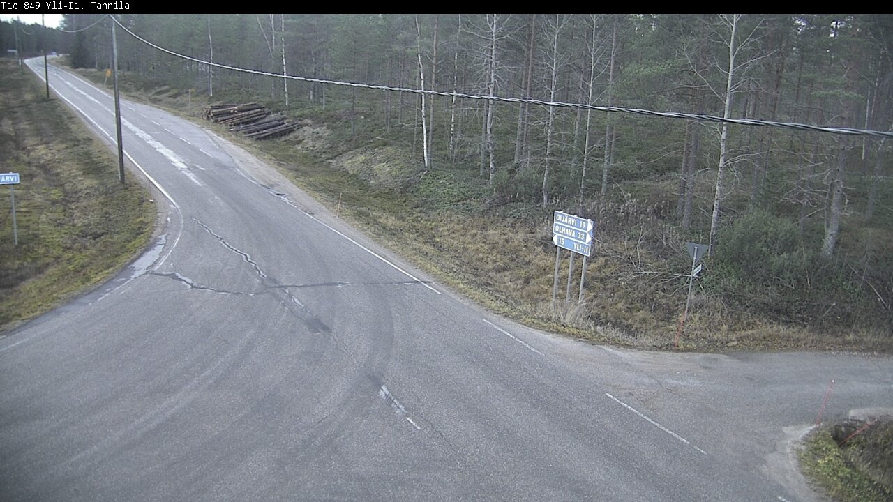 Kelikamerat Kuva Tie 849 Yli-Ii, Tannila, Oulu, Pohjois-Pohjanmaa