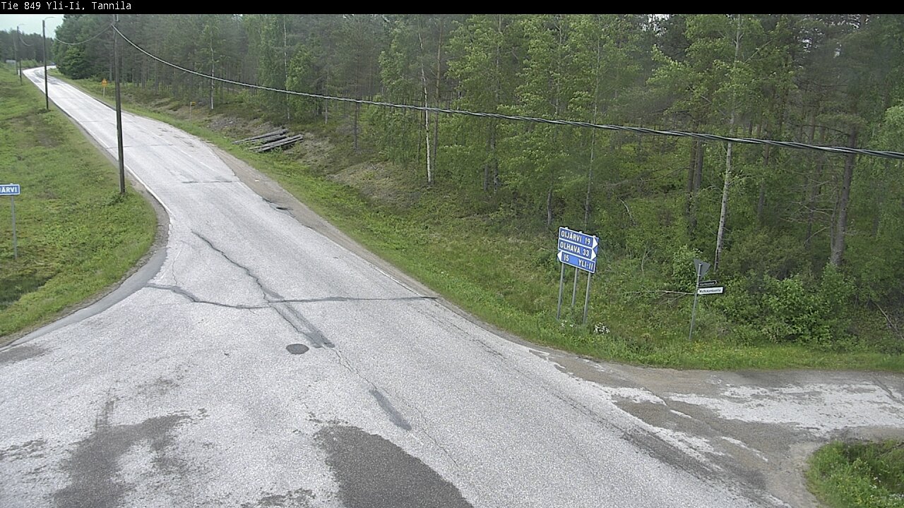 Kelikamerat Kuva Tie 849 Yli-Ii, Tannila, Oulu, Pohjois-Pohjanmaa