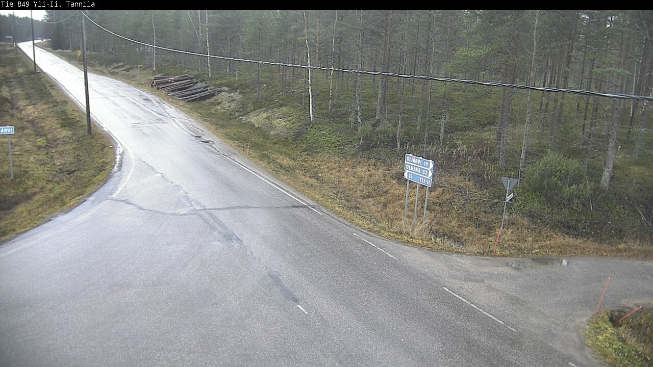 Kelikamerat Kuva Tie 849 Yli-Ii, Tannila, Oulu, Pohjois-Pohjanmaa