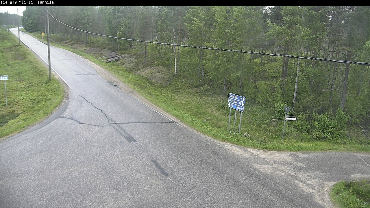 Kelikamerat Kuva Tie 849 Yli-Ii, Tannila, Oulu, Pohjois-Pohjanmaa