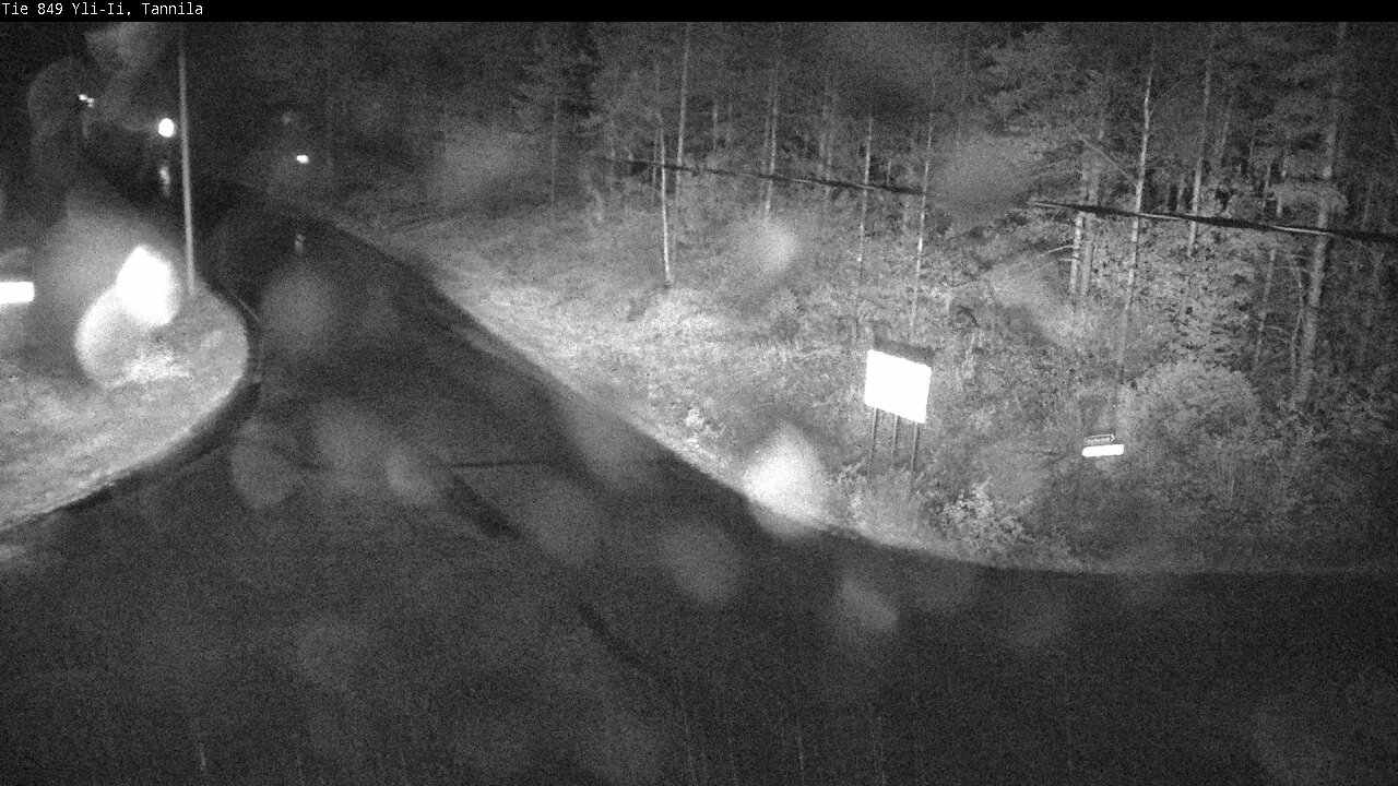 Weather Camera Image Väg 849 Yli-Ii, Tannila, Oulu, Pohjois-Pohjanmaa