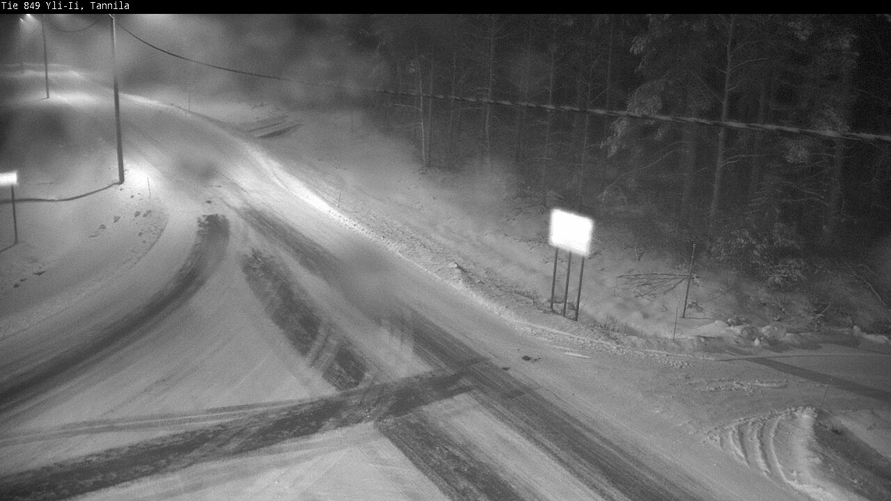 Weather Camera Image Road 849 Yli-Ii, Tannila, Oulu, Pohjois-Pohjanmaa