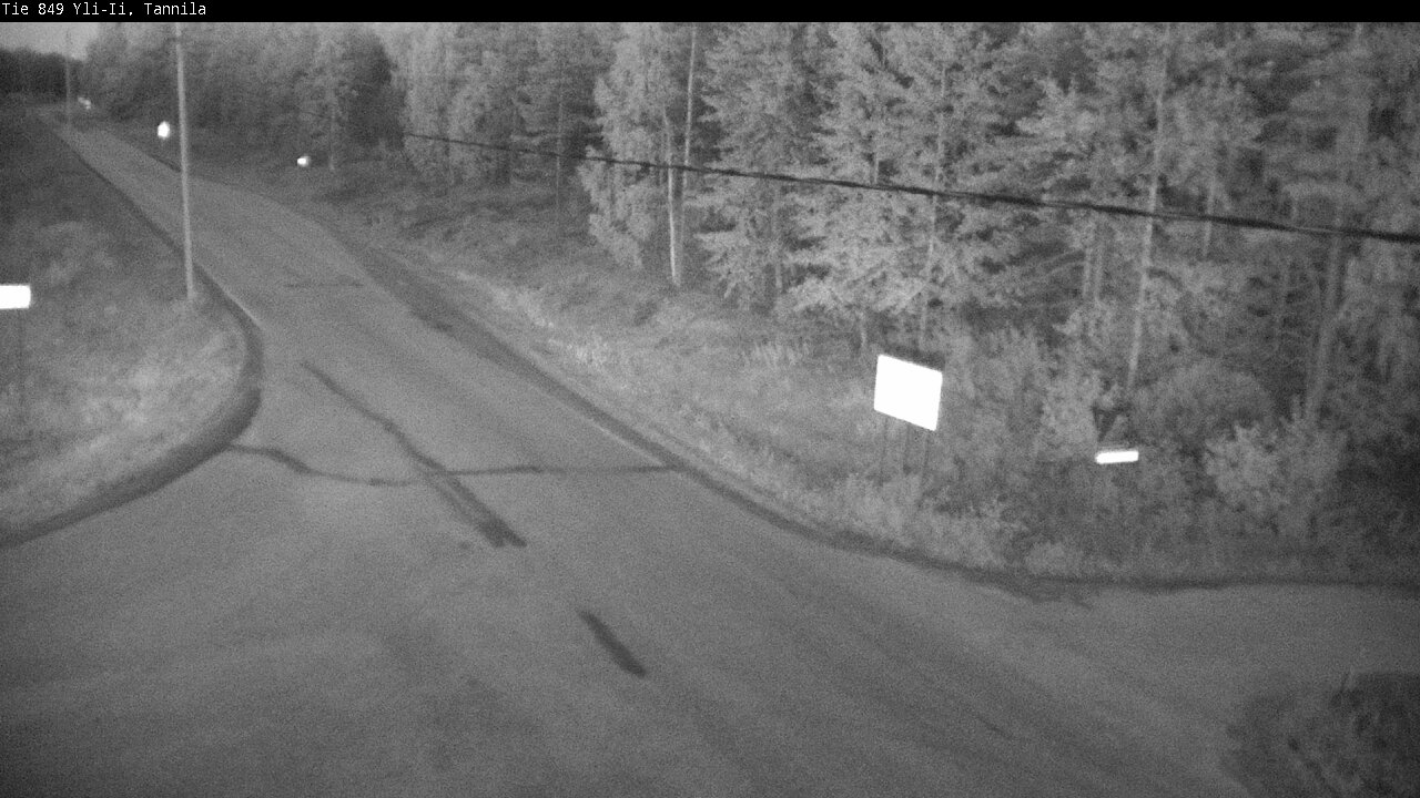 Weather Camera Image Road 849 Yli-Ii, Tannila, Oulu, Pohjois-Pohjanmaa