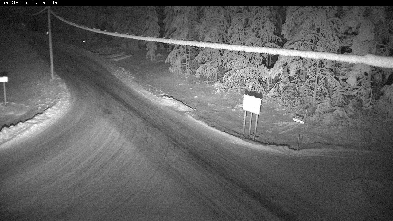 Weather Camera Image Road 849 Yli-Ii, Tannila, Oulu, Pohjois-Pohjanmaa