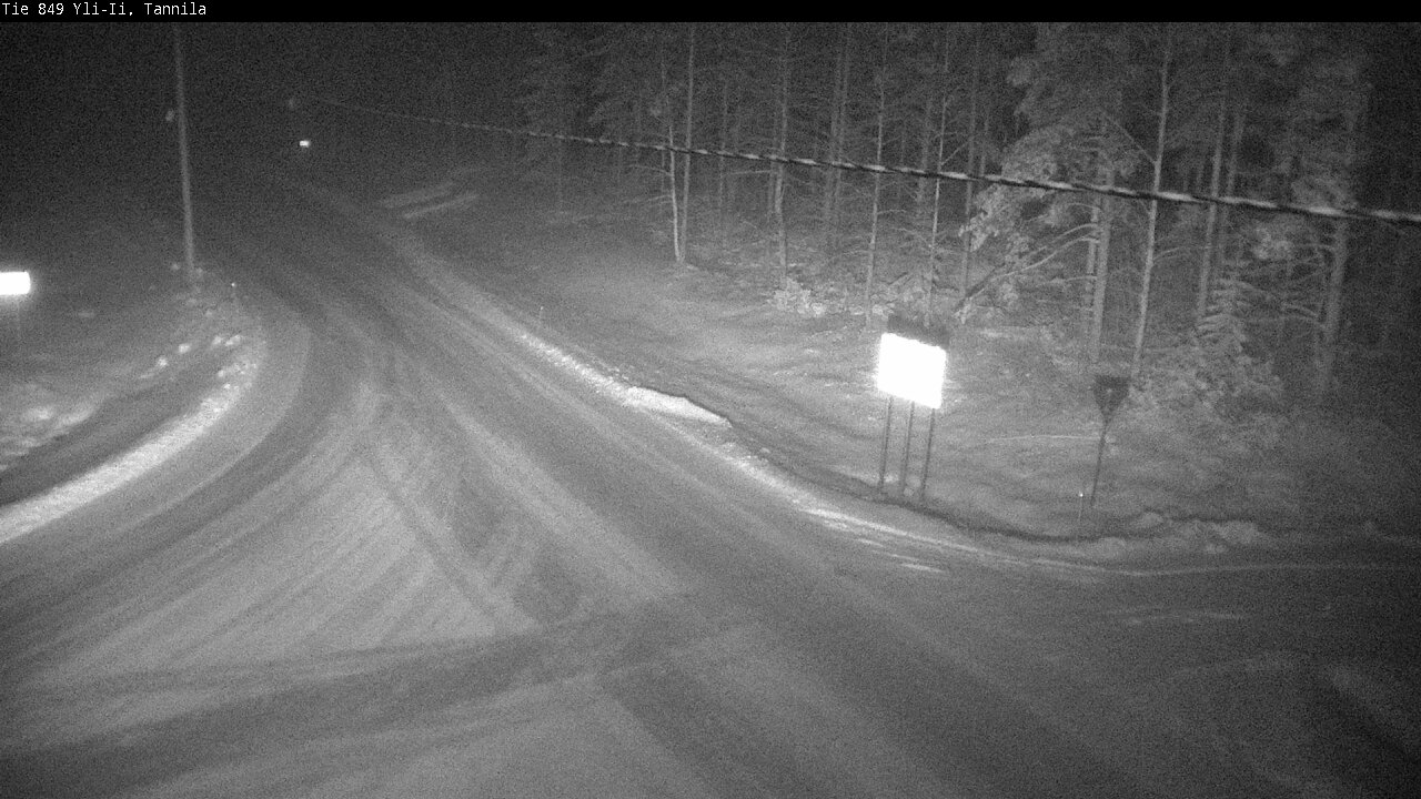 Weather Camera Image Road 849 Yli-Ii, Tannila, Oulu, Pohjois-Pohjanmaa