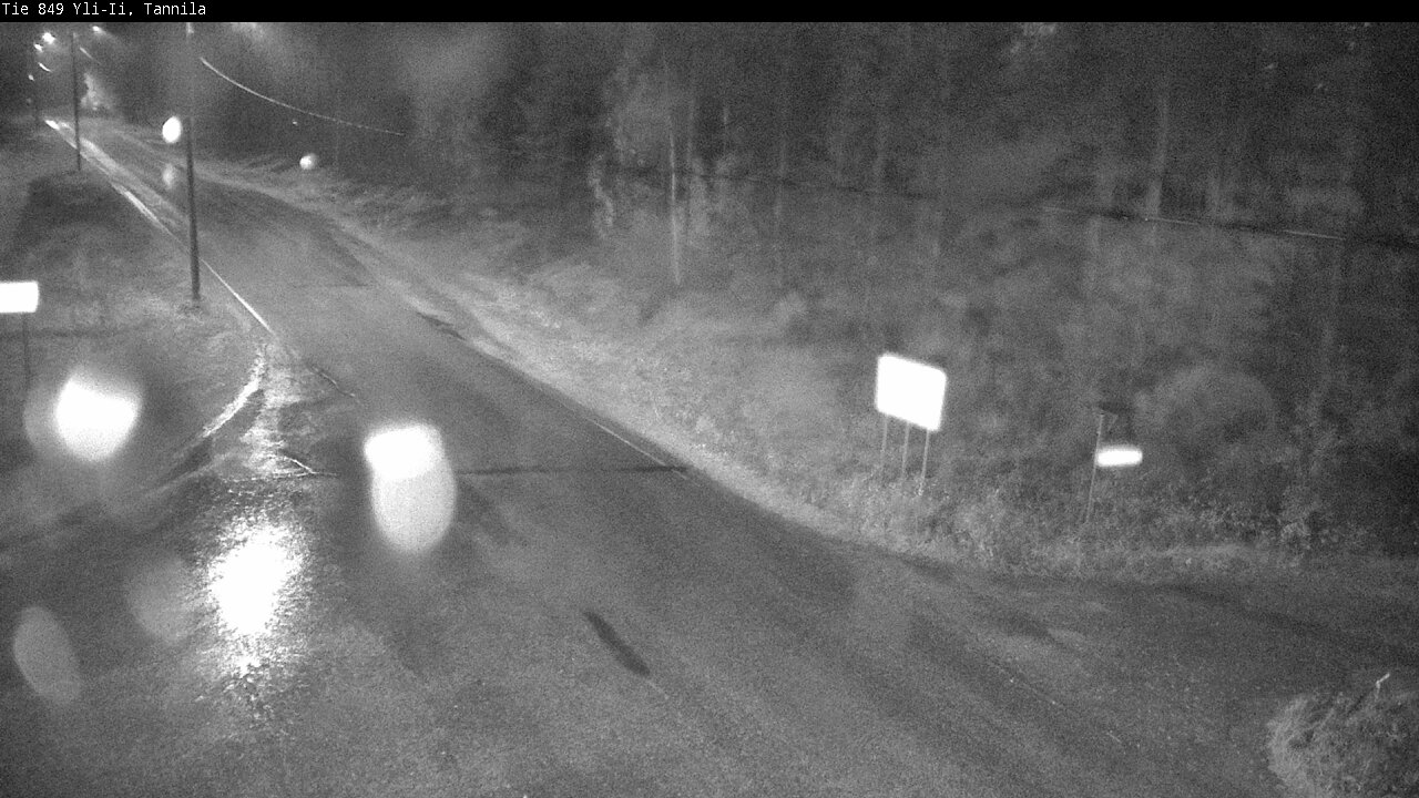 Weather Camera Image Väg 849 Yli-Ii, Tannila, Oulu, Pohjois-Pohjanmaa