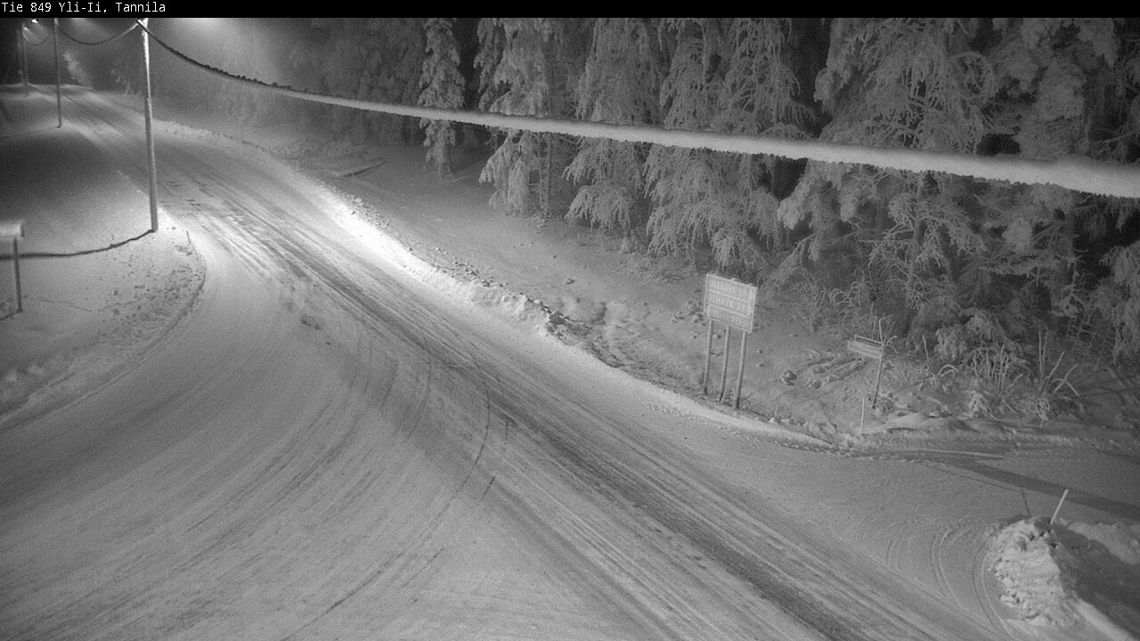 Weather Camera Image Road 849 Yli-Ii, Tannila, Oulu, Pohjois-Pohjanmaa