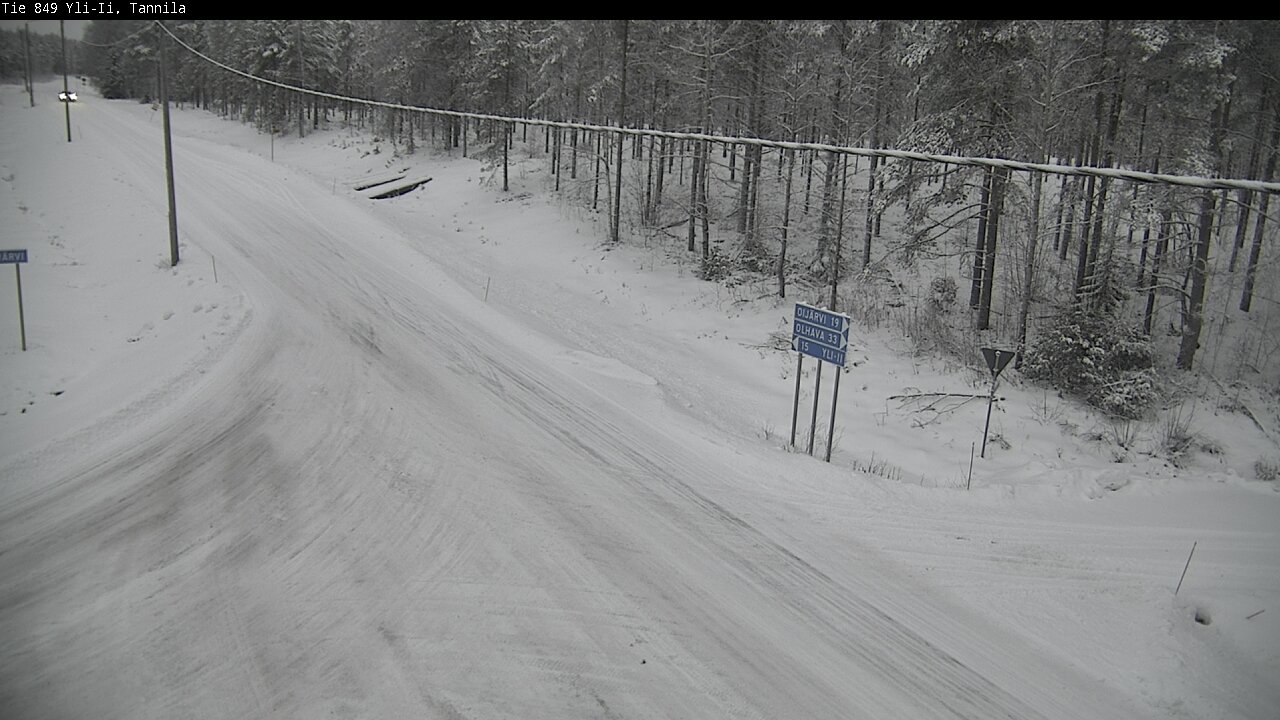 Kelikamerat Kuva Tie 849 Yli-Ii, Tannila, Oulu, Pohjois-Pohjanmaa