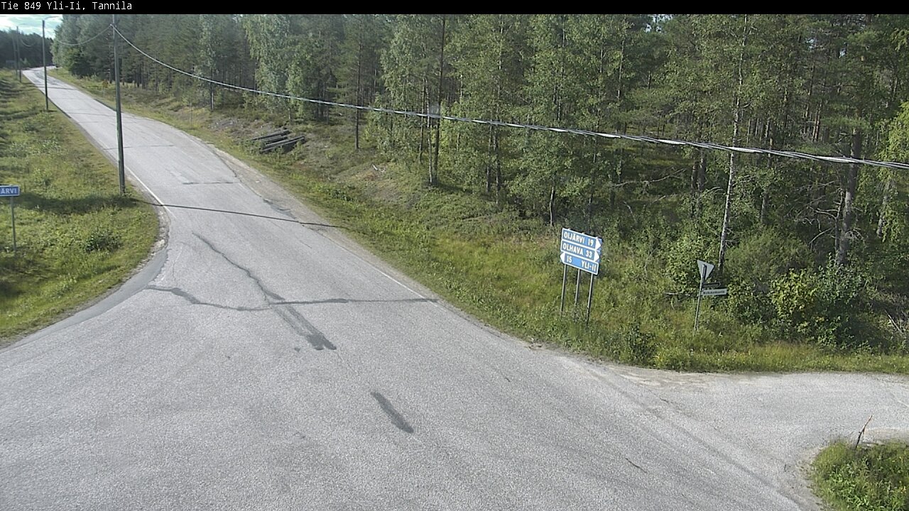 Kelikamerat Kuva Tie 849 Yli-Ii, Tannila, Oulu, Pohjois-Pohjanmaa