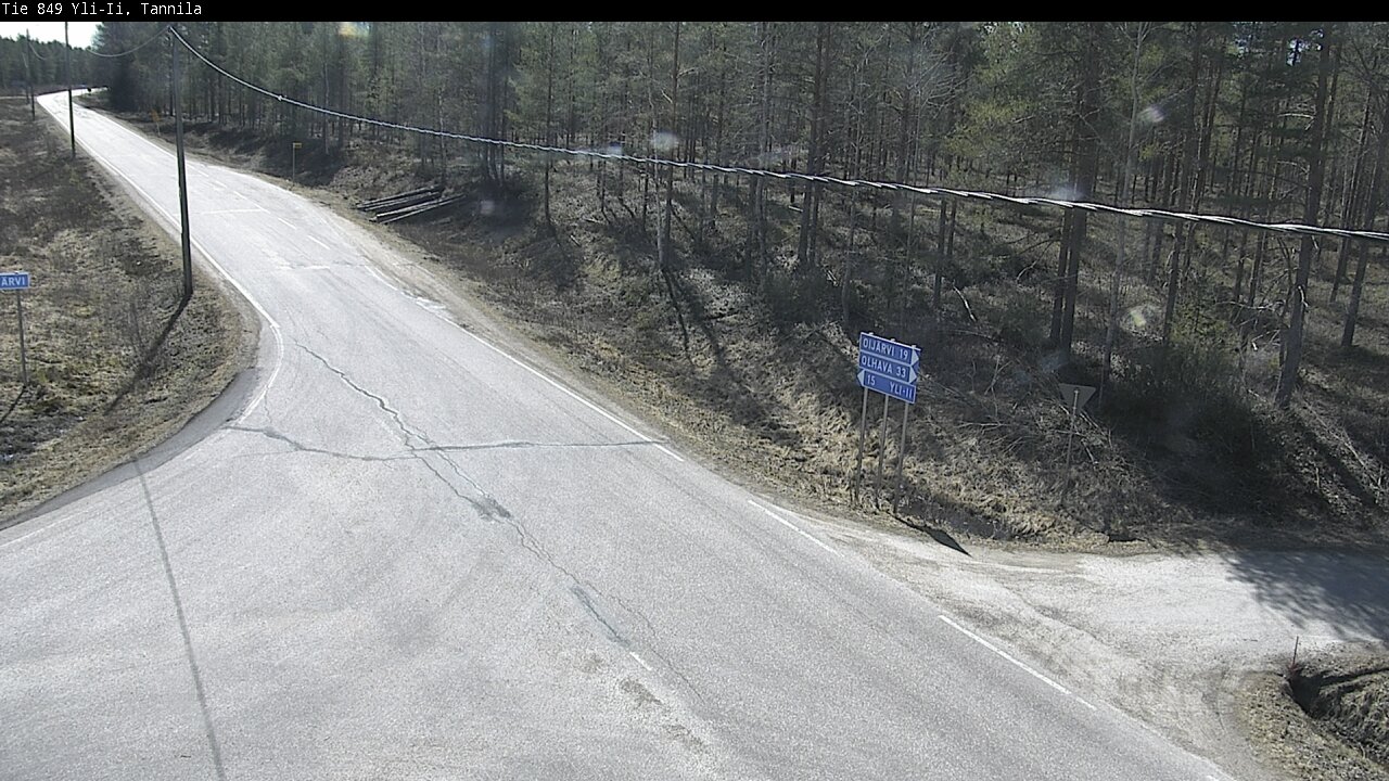 Kelikamerat Kuva Tie 849 Yli-Ii, Tannila, Oulu, Pohjois-Pohjanmaa