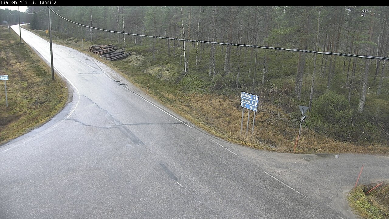 Kelikamerat Kuva Tie 849 Yli-Ii, Tannila, Oulu, Pohjois-Pohjanmaa