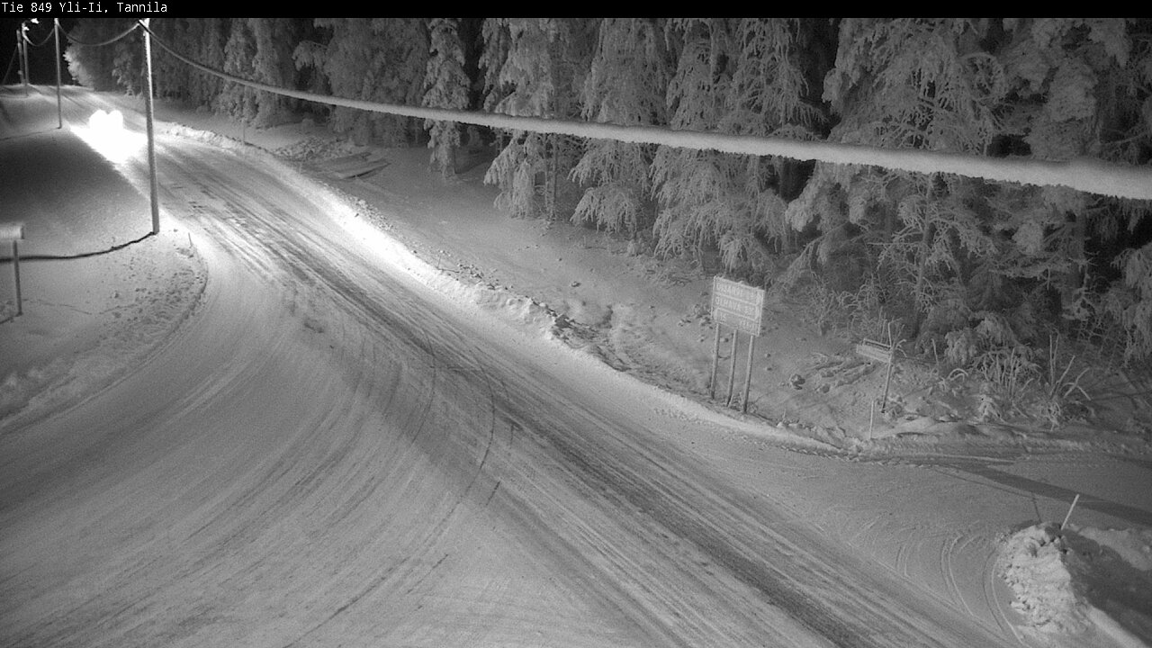 Weather Camera Image Road 849 Yli-Ii, Tannila, Oulu, Pohjois-Pohjanmaa